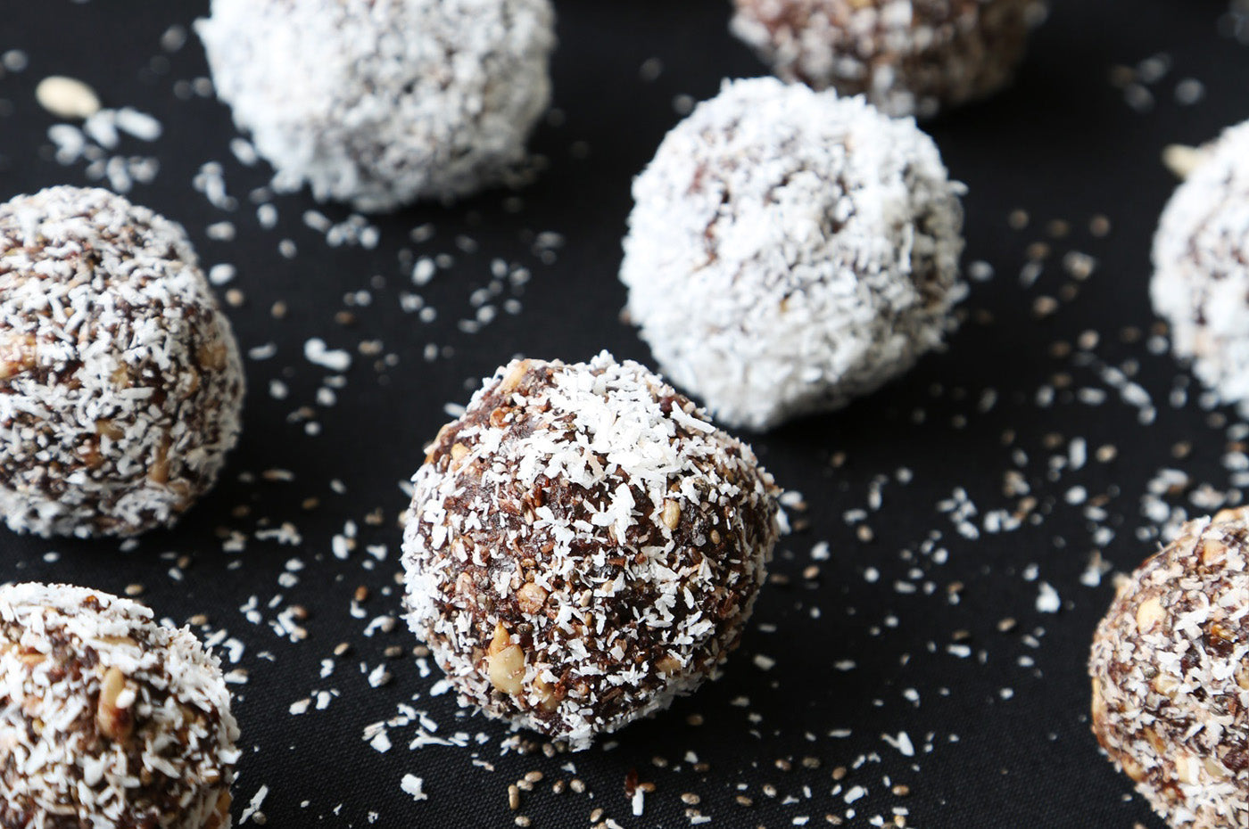 Chocolate-Coconut Bliss Bombs | The Dinner Ladies