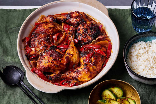 Gochujang and miso butter roast chicken recipe