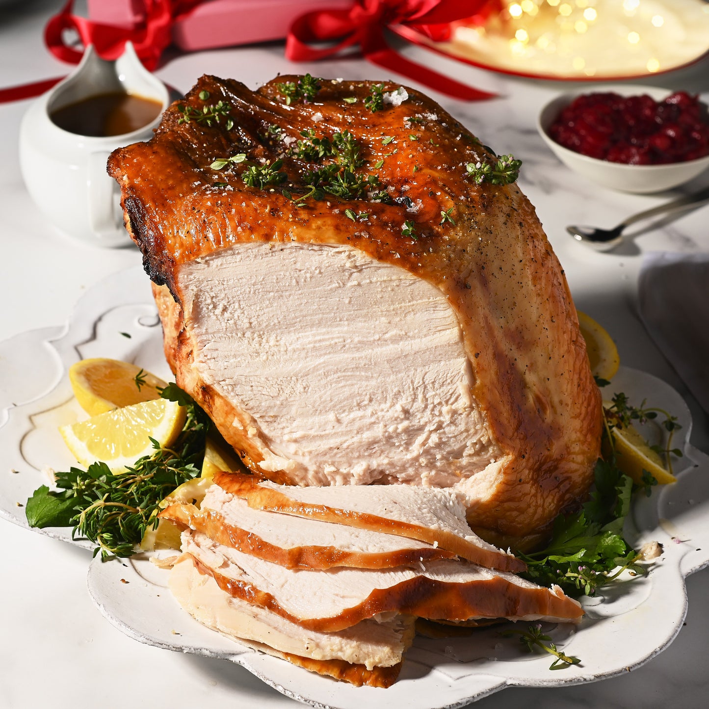 Citrus brined free-range TURKEY CROWN