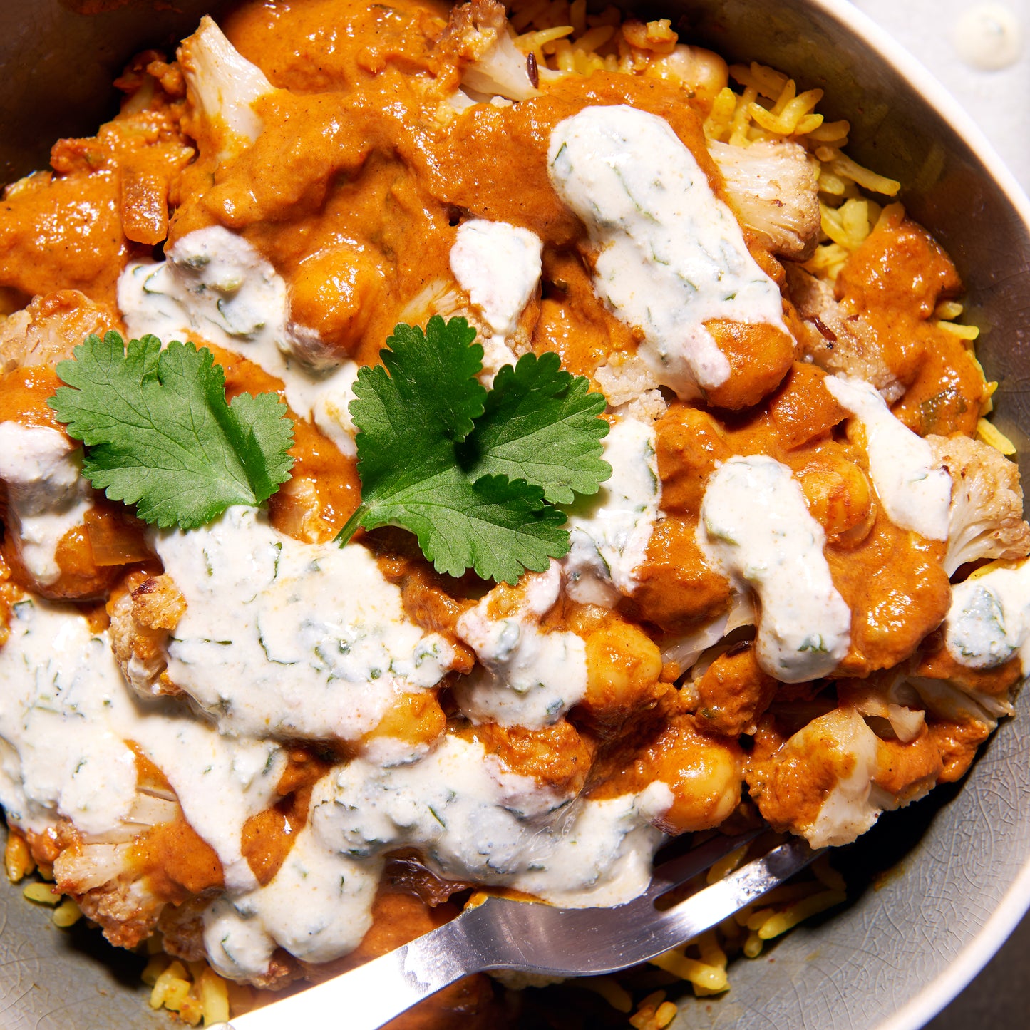 Cauliflower tikka masala