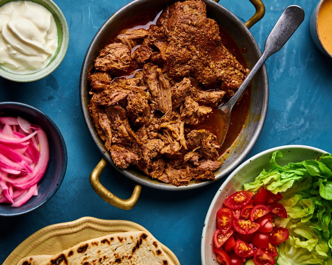 Slow Cooked Lamb Shawarma