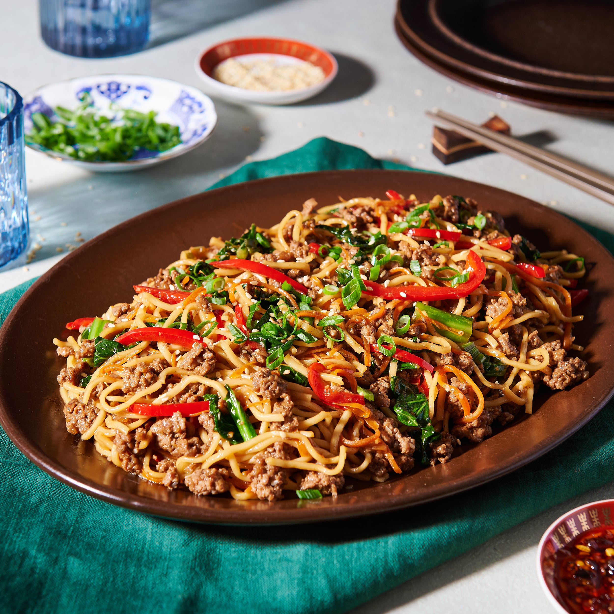 Beef chow mein