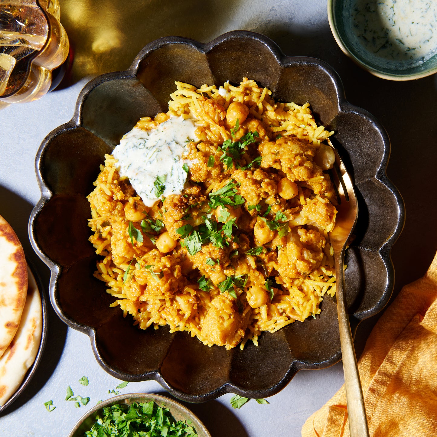 Cauliflower tikka masala