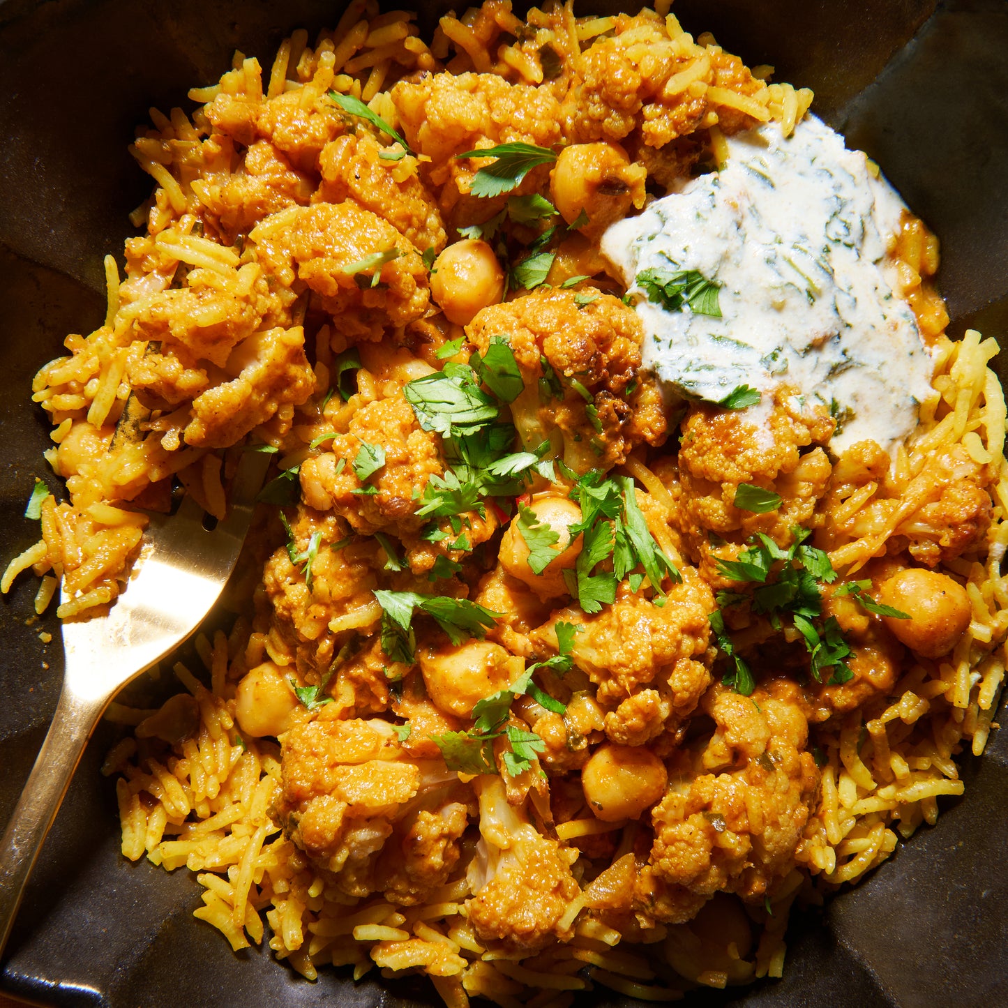 Cauliflower tikka masala