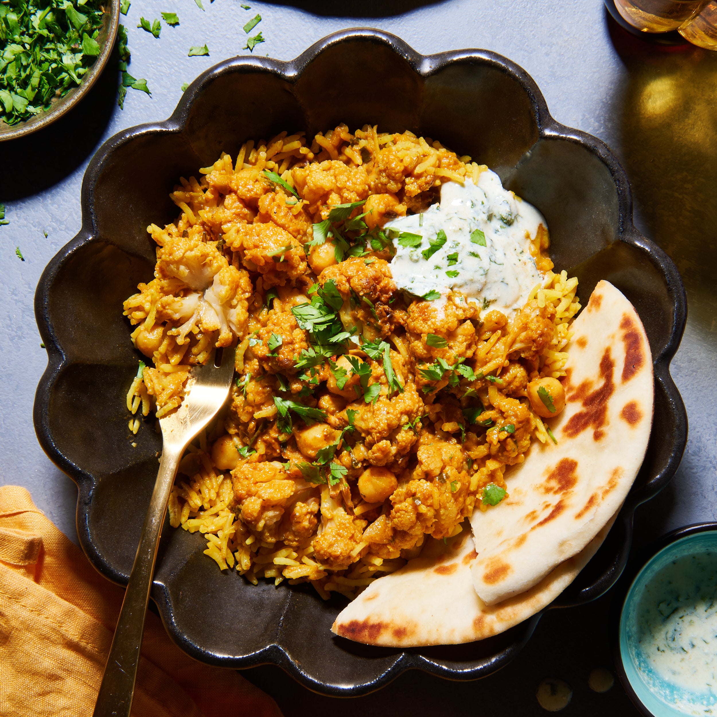 Cauliflower tikka masala