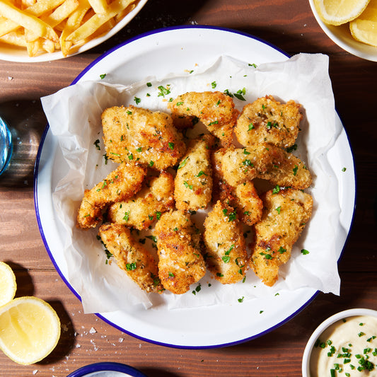 Herby crumbed fish fillets