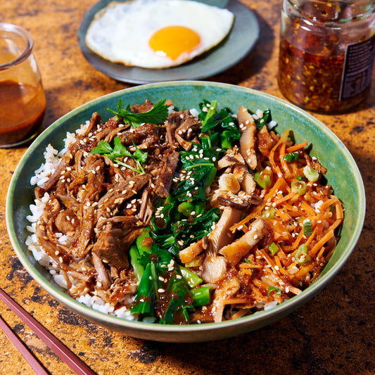 Korean beef bibimbap