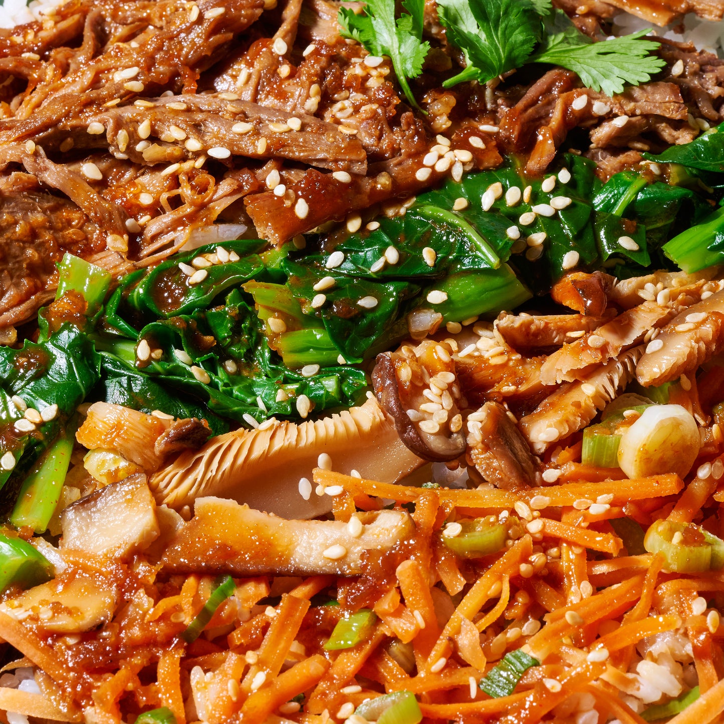 Korean beef bibimbap