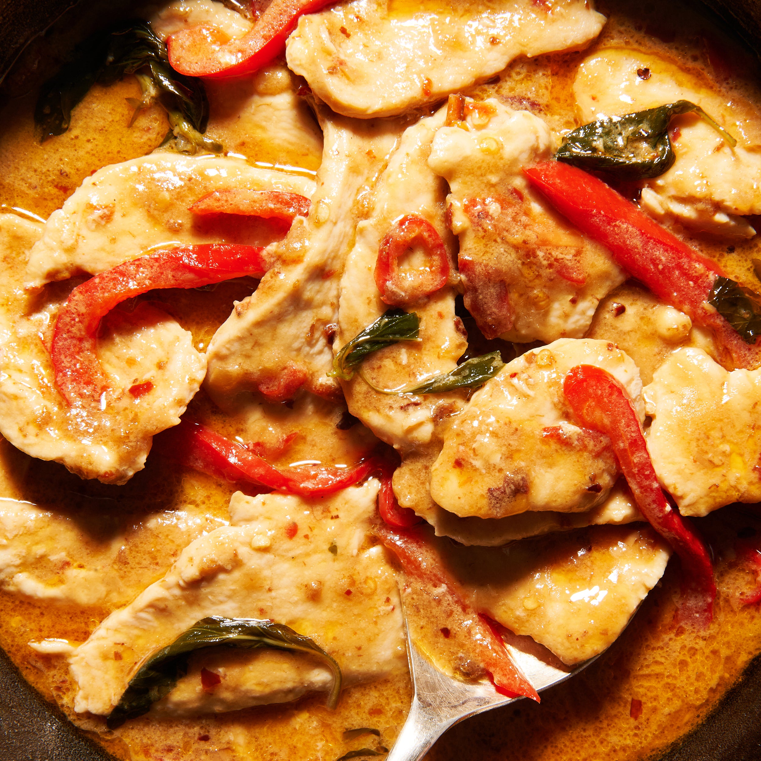 Chilli Jam Chicken Close Up 