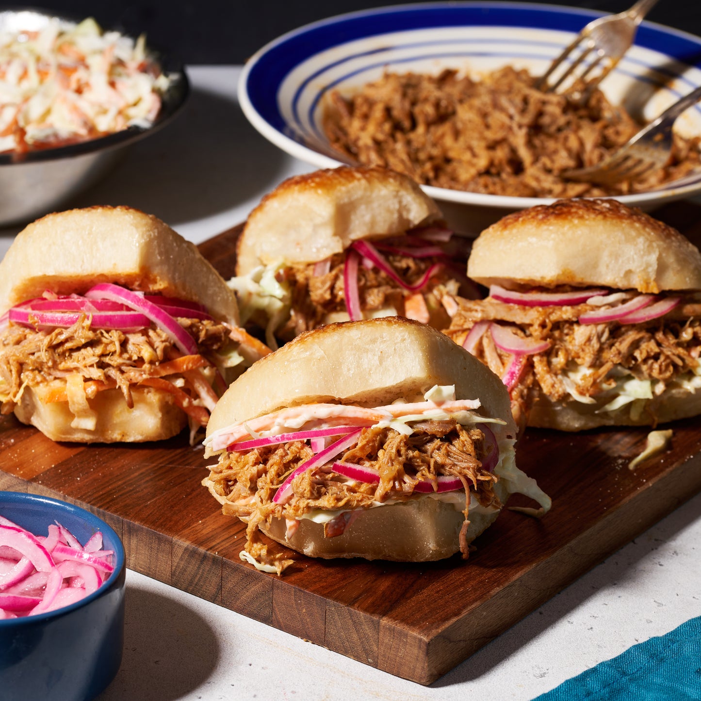 Pulled pork sliders 