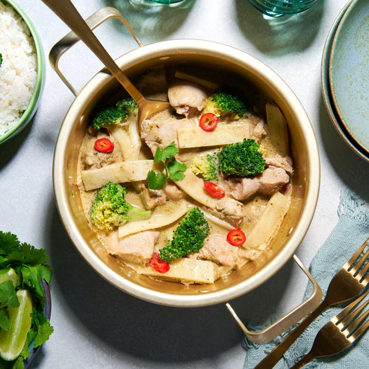 Thai green chicken curry